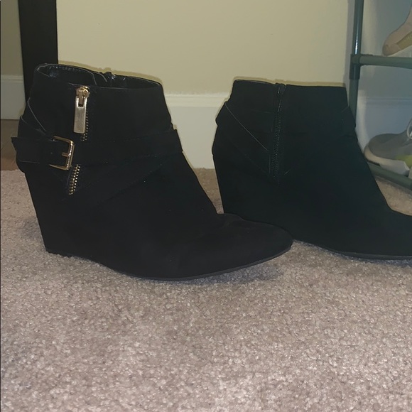 Short Wedge Booties - Picture 5 of 5